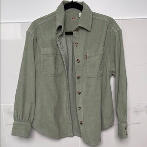 Levi's Green Orion Corduroy Shirt